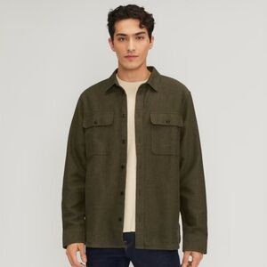 Everlane men’s heavyweight overshirt